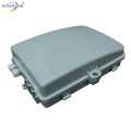 PG-FTTH0224A inline wall mounted ABS material lock type Outdoor Fiber Optic Terminal Distribution Box